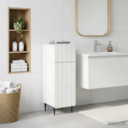 Mobiletto da Bagno ZWOLLE Bianco 30 x 31 x 79,5 cm 896385
