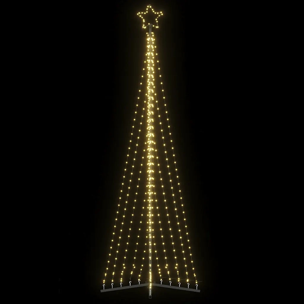 Albero di Natale | Decorazioni natalizie a LED 495 LED Bianco Caldo 300,5 cm