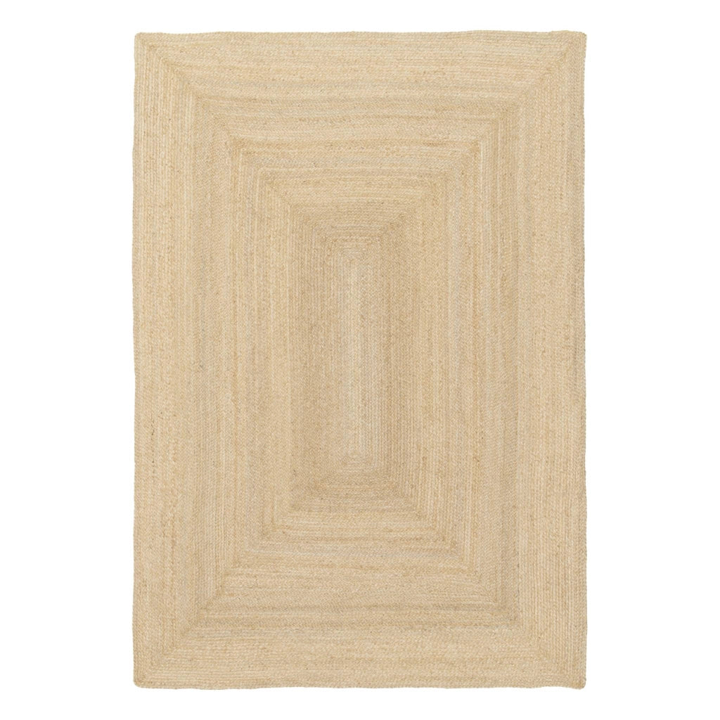 Tappeto interno rettangolare in juta, naturale, marrone naturale