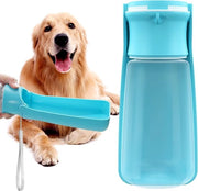 Fiaschetto per cani per escursioni da 19 OZ o 12 OZ Fiaschetto portatile per cani per cuccioli Piccola medie grande fiaschetta per cani Fiaschetto per cani per escursioni Fiaschetto per cani portatile da 19 OZ blu