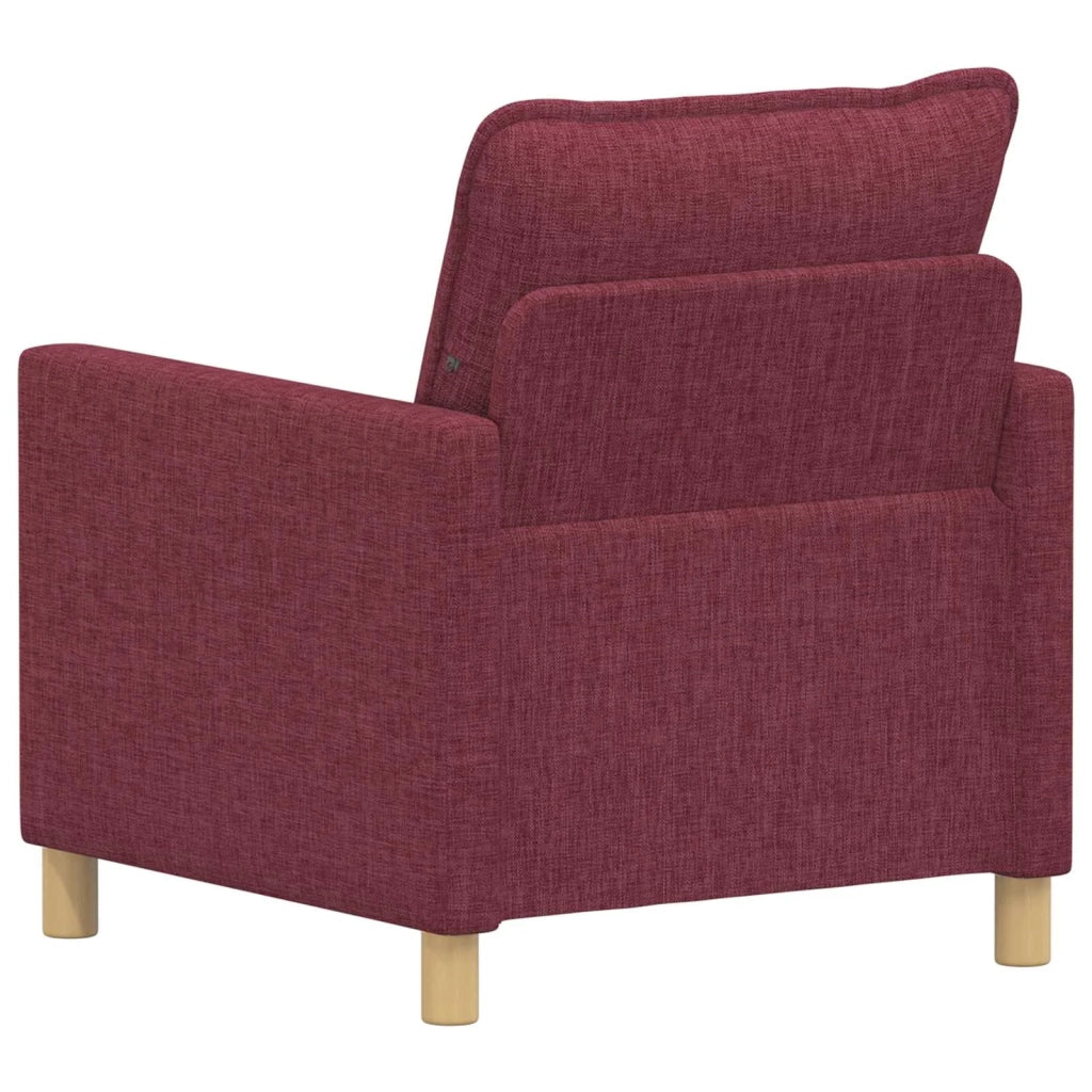 Divano Rosso Vino Tessuto 42028750