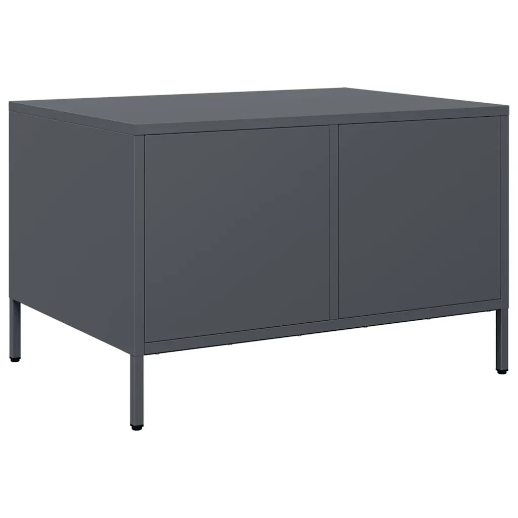 Mobile TV | Armadietto TV | Mobile Porta TV Antracite 68x50x43,5 cm in Acciaio Laminato a Freddo