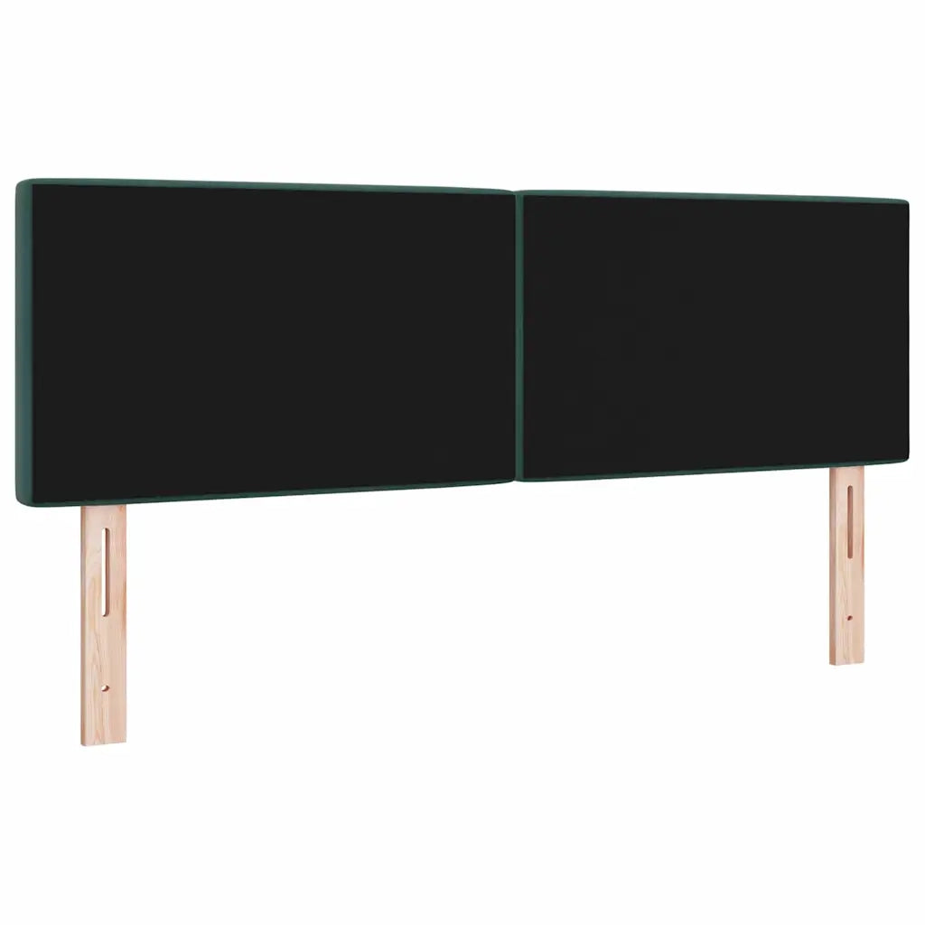 Testiera | Testata Verde Scuro 144 cm Velluto