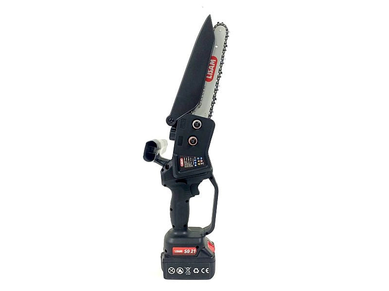 Potatore Lisam SG 21 con 2 Batterie da 21V e 4Ah e Barra da 20cm