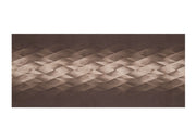 Tappeto Passatoia Tessuto Jacquard Linea Emozioni Dis. Diamante Marrone - 57x400 - Marrone