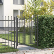 Cancello della recinzione con punte EMMEN 150 x 100 cm 42009019