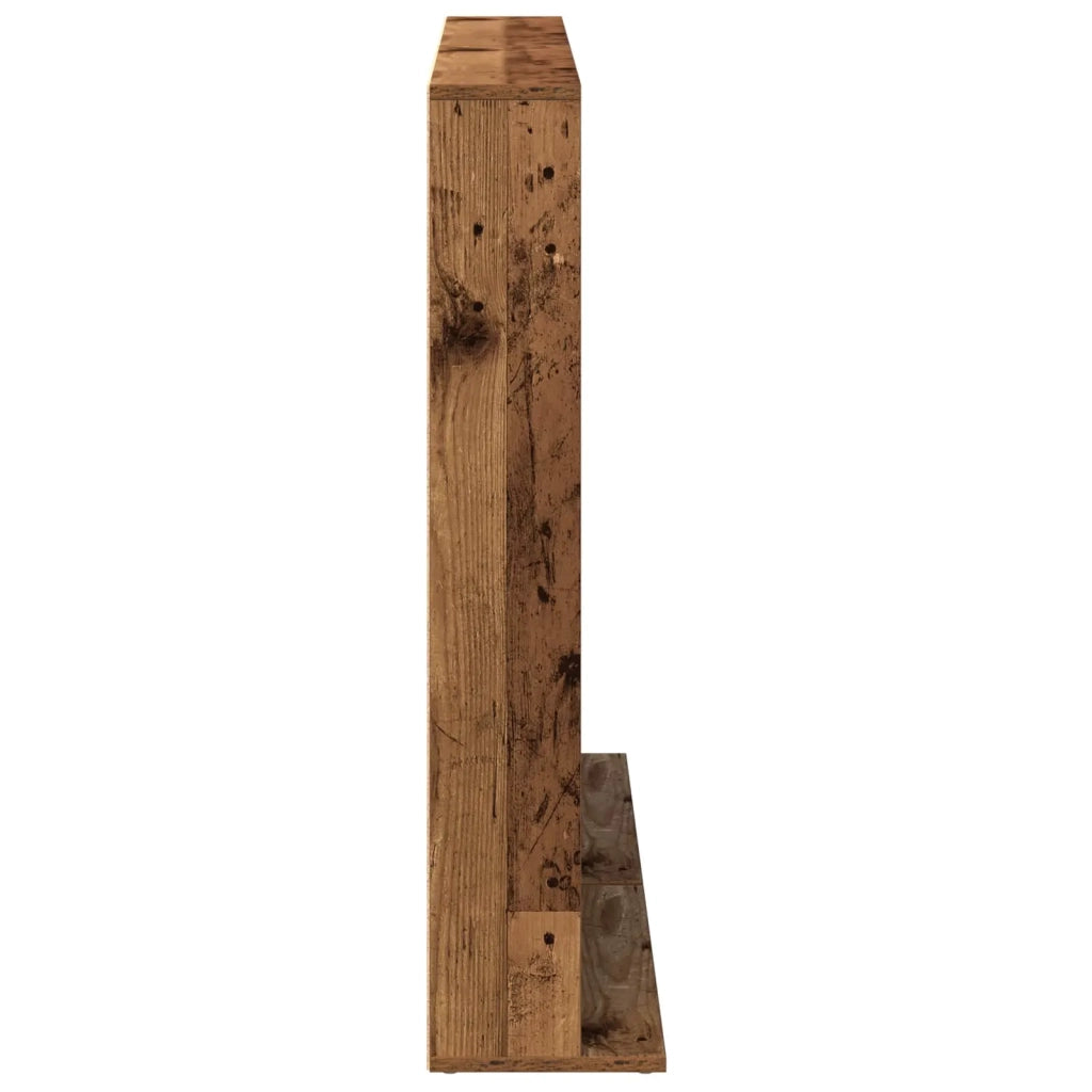 Mobile per CD 2 pz Legno antico 65 x 23,5 x 97,5 cm 8012687