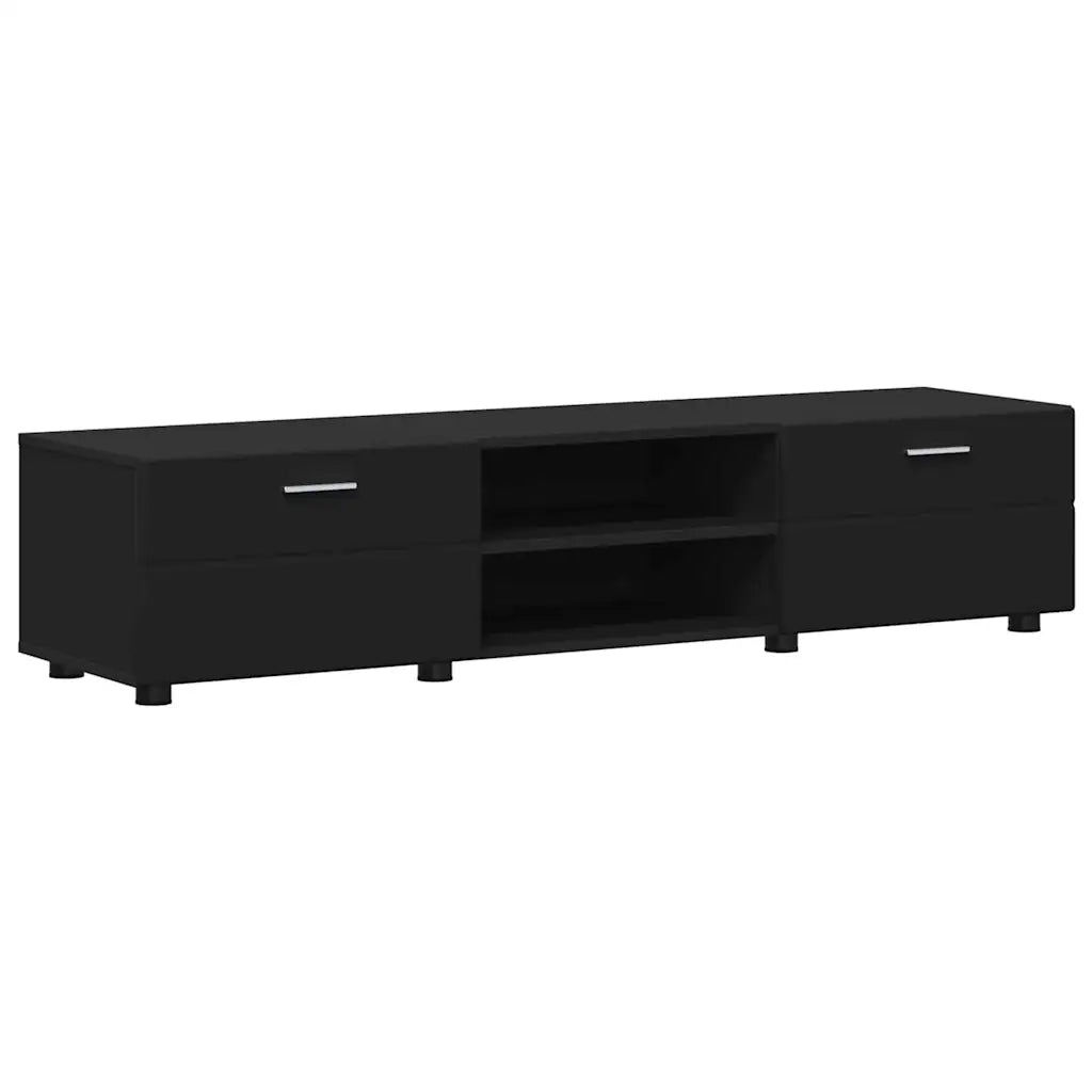 Set mobile TV con cassetto FLORIN 3 pcs Nero Legno multistrato 3397935