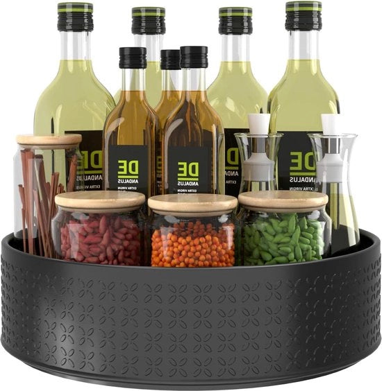 Kruidenrek rotativo 360 gradi - Organizzatore per spezie - Acciaio inossidabile - 279 cm