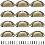 Accessori per Schelgrepen - Halfrond - 12 pezzi - Bronzo
