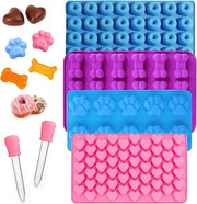 Matita per gatti e cani in silicone con rivestimento antiaderente, resistente al calore - Per biscotti e muffins personalizzati