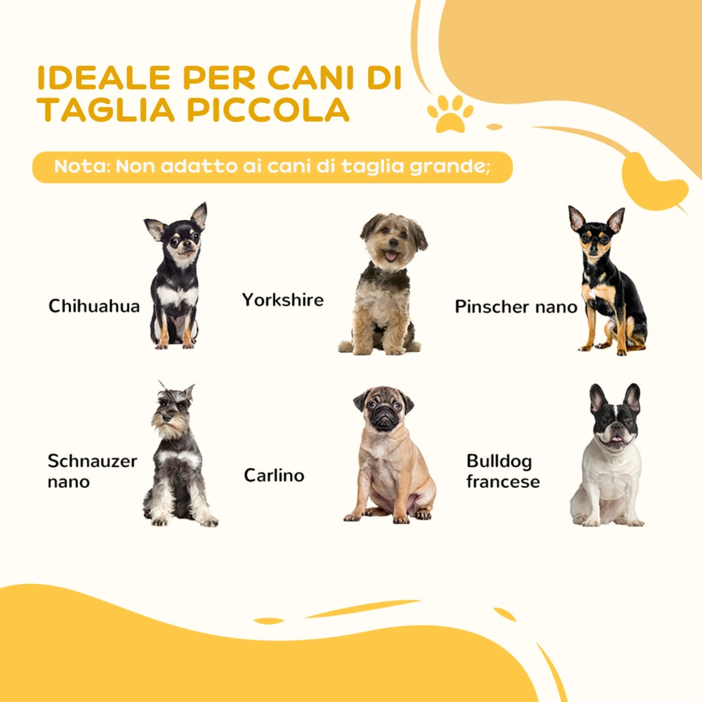 Cancellino per Cani Pieghevole 3 Sezioni ¨C Zephmum ¨C Legno Caff¨¨ 154.5x29.5x61 cm