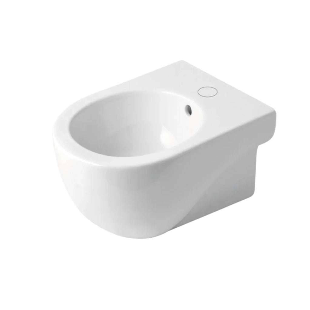 Bidet Sospeso Azzurra Ceramica "Nuvola" Bianco Lucido