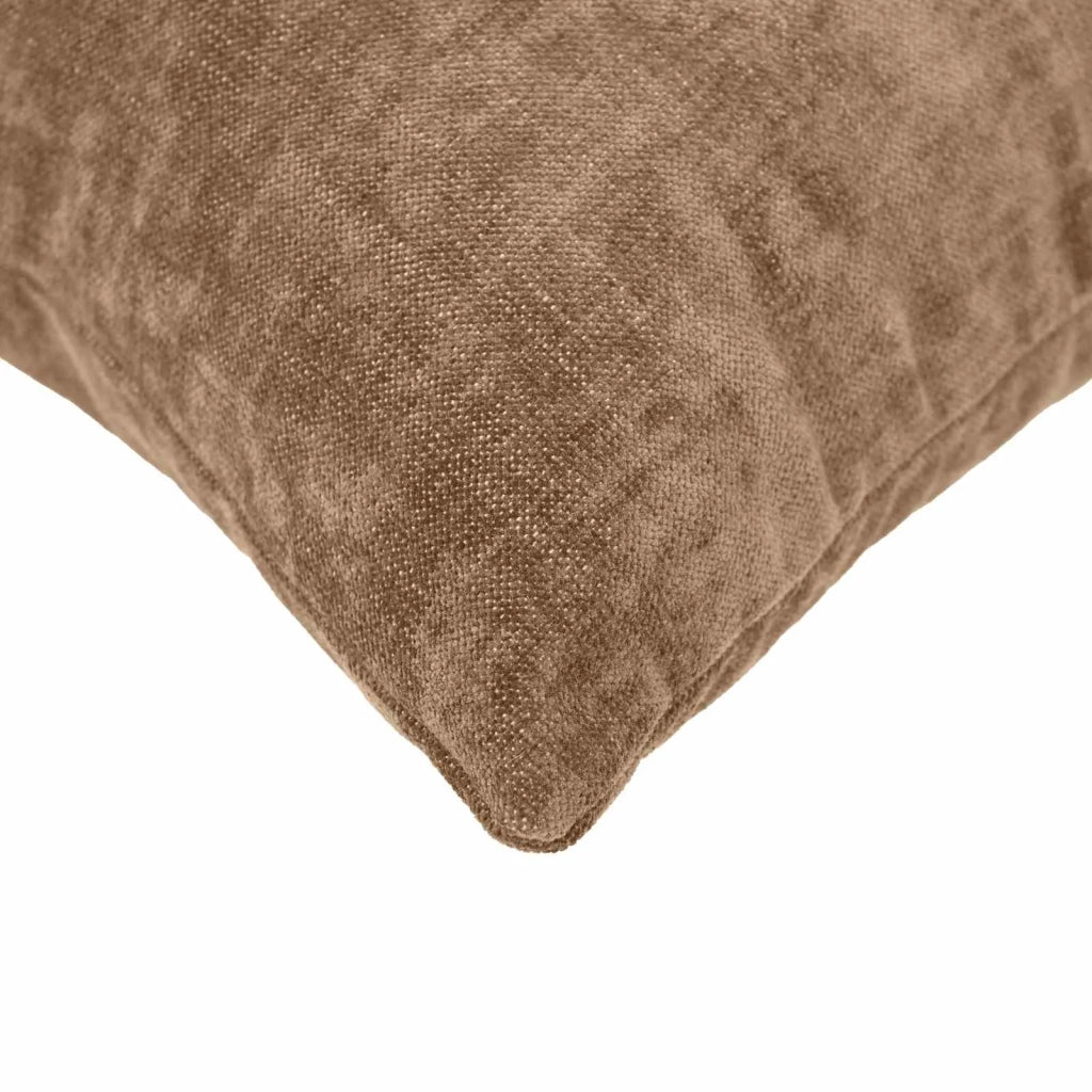 Federa 6 pz HEERLEN Marrone 30 x 50 cm Tessuto Chenille 907798