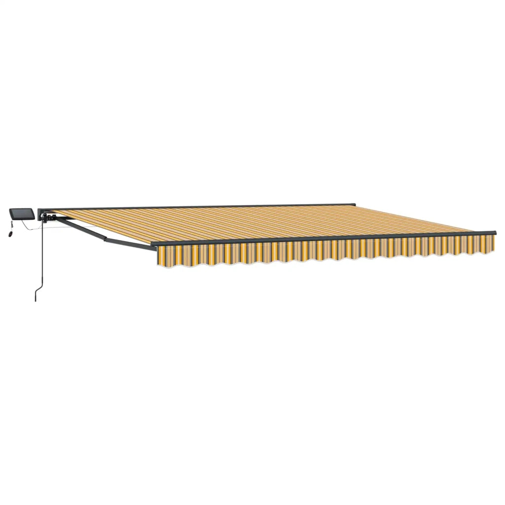 Cornice per Tenda Manuale con LED 4,5 × 3,5 m 3420906