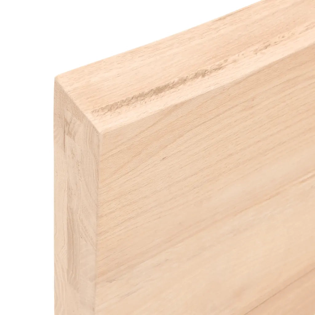Piano Bagno 40x40x(2-6) cm in Legno Massello Non Trattato 3155998