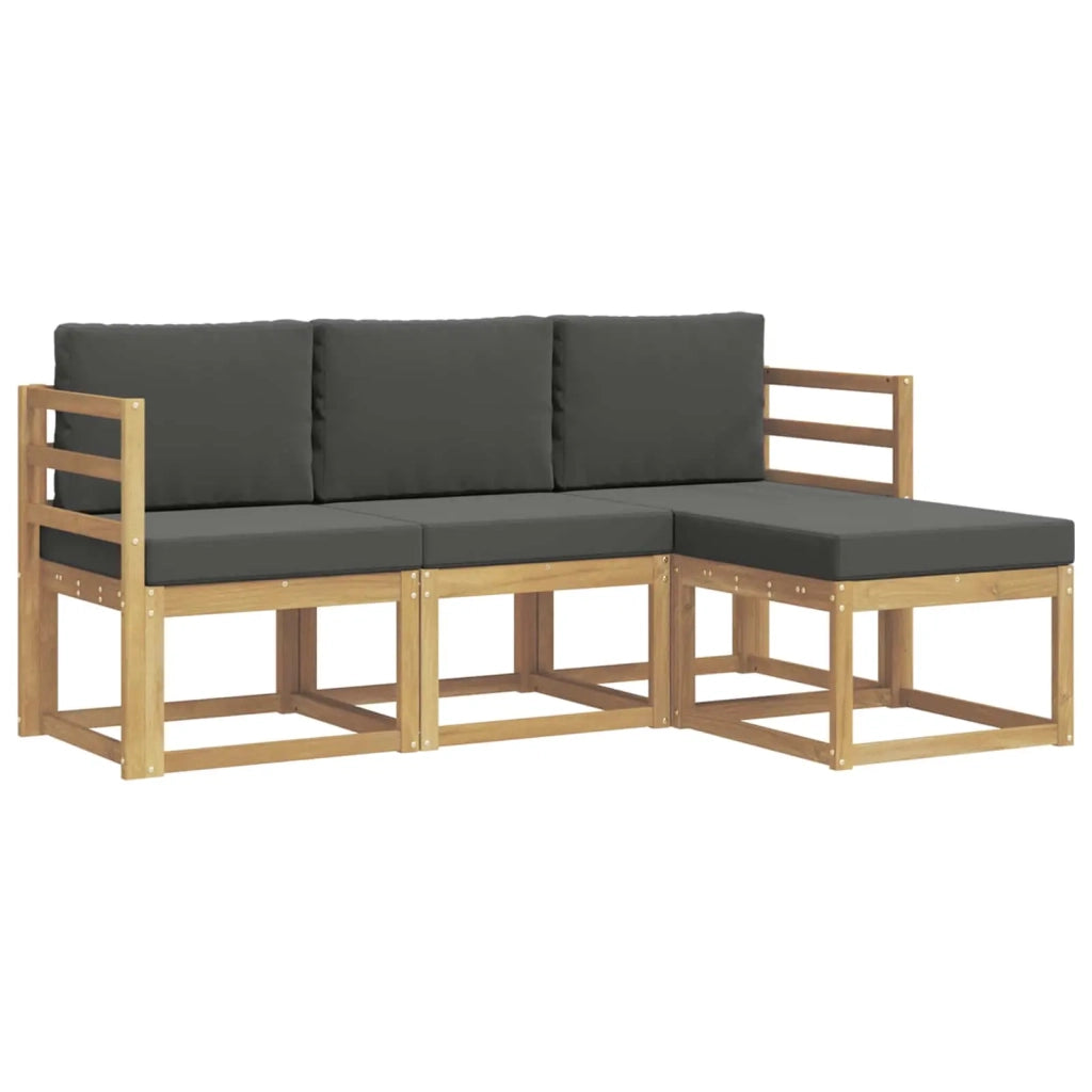 Set di divani da esterno 4 pcs 3387441