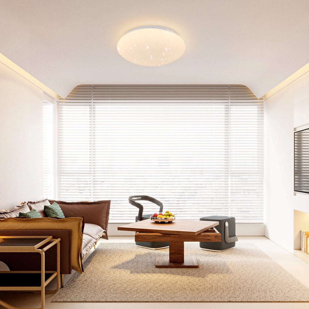 ZMH Lampada da soffitto LED cielo stellato 12W moderna elegante per camera letto