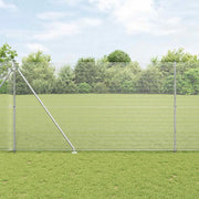 Palo della recinzione Argento 50 x 1,5 m (maglia 12 x 12 mm)