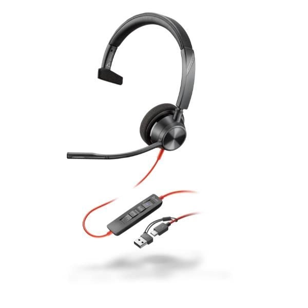 8x215aa poly bw 3310 mono usb-c hs - 8X215AA