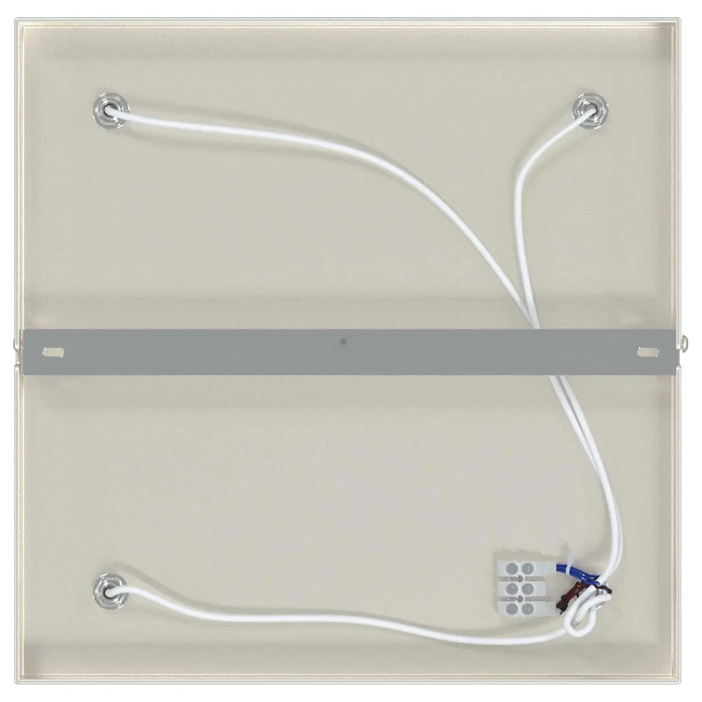 Faretto da soffitto Nichel 26 x 26 x 16 cm Metallo 4108202