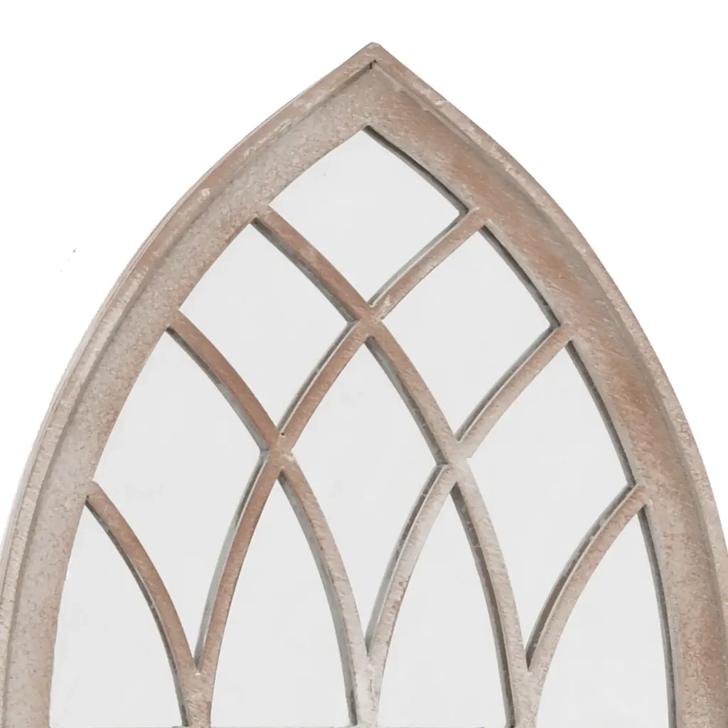 Specchio Sabbia-Specchio Decorativo 70x30 cm in Ferro per Uso Interno