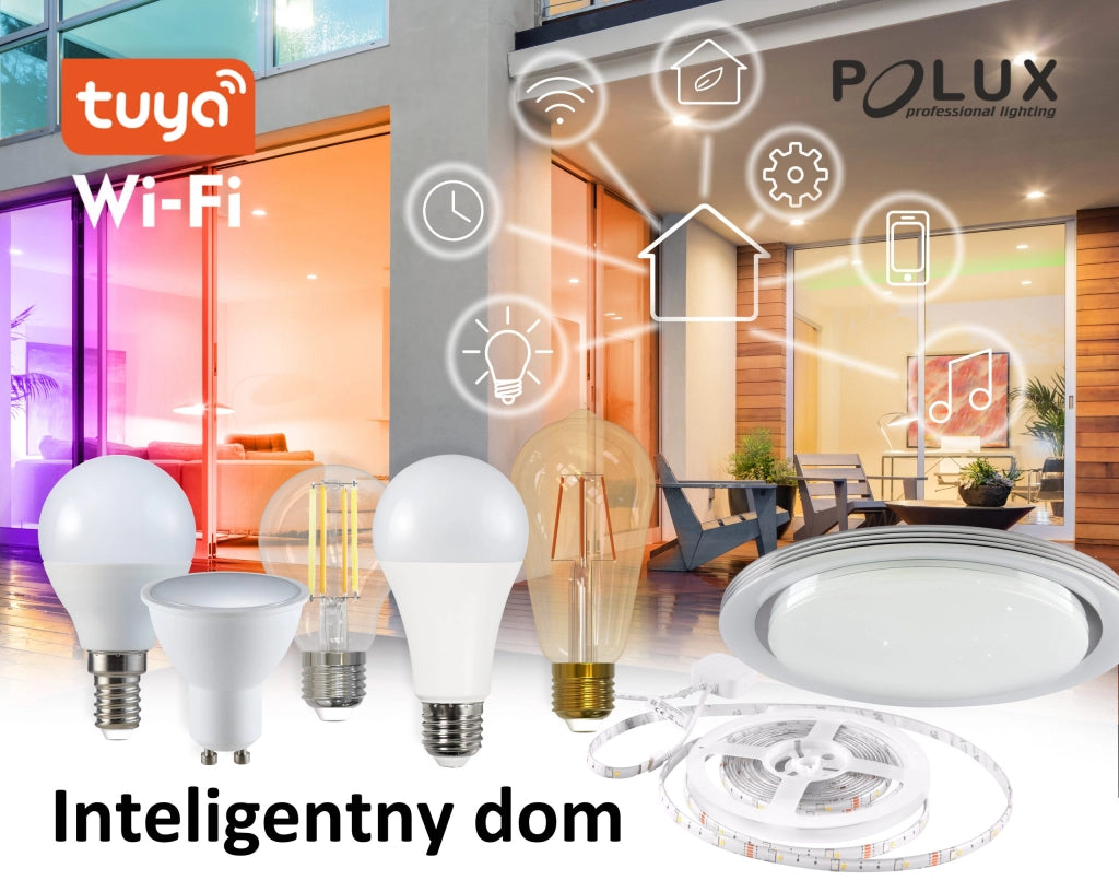 Lampadina LED Filament ST64 E27 WiFi Tuya 5,5W Polux
