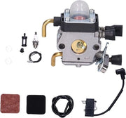 Kit di Carburatore in Alluminio con Filtri e Bobine per Motoseghe STIHL FS80R FS85 HS80 HT75 HS75 HS85 KM85