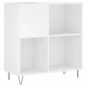 Mobile Porta Dischi Bianco 84,5x38x89 cm in Legno Multistrato CFW2224293