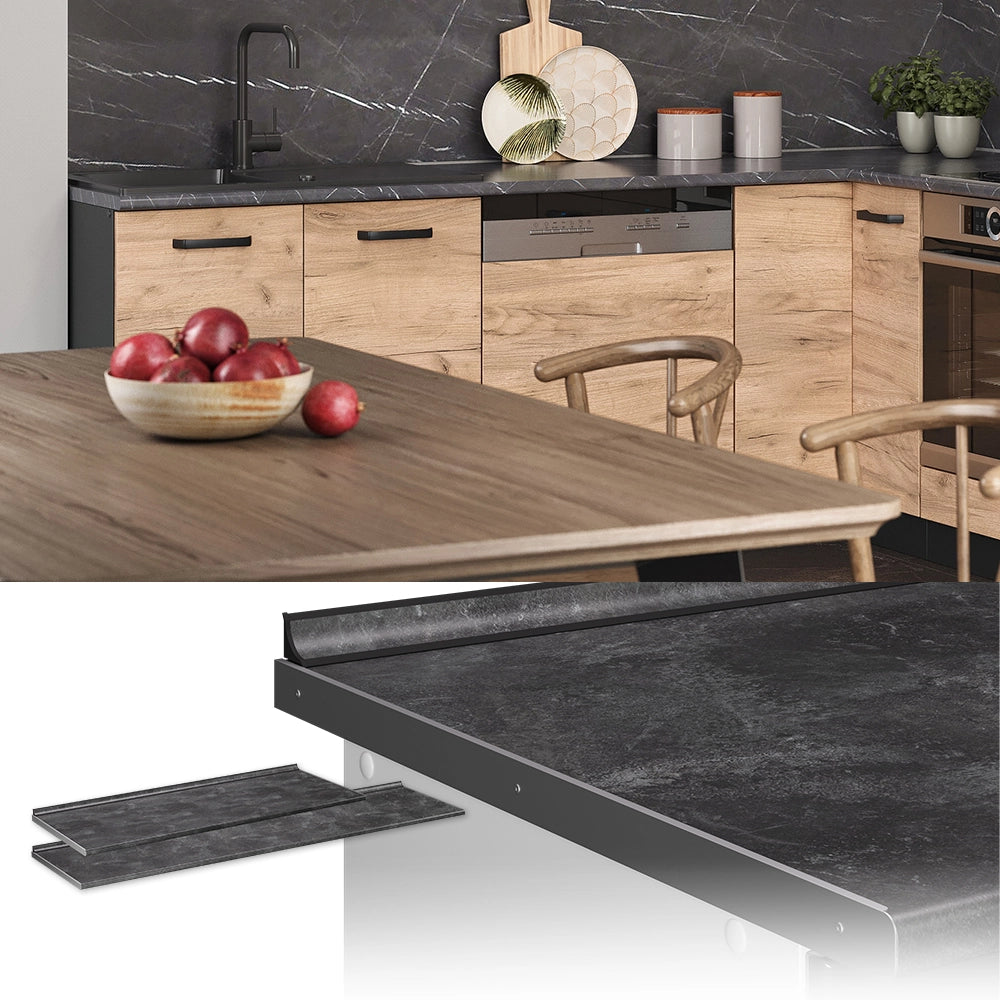 Vicco Top cucina Antracite 160 cm