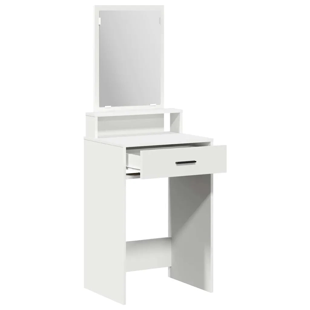 Toeletta | Tavolo da Trucco Bianco 50 x 41 x 140 cm Legno multistrato