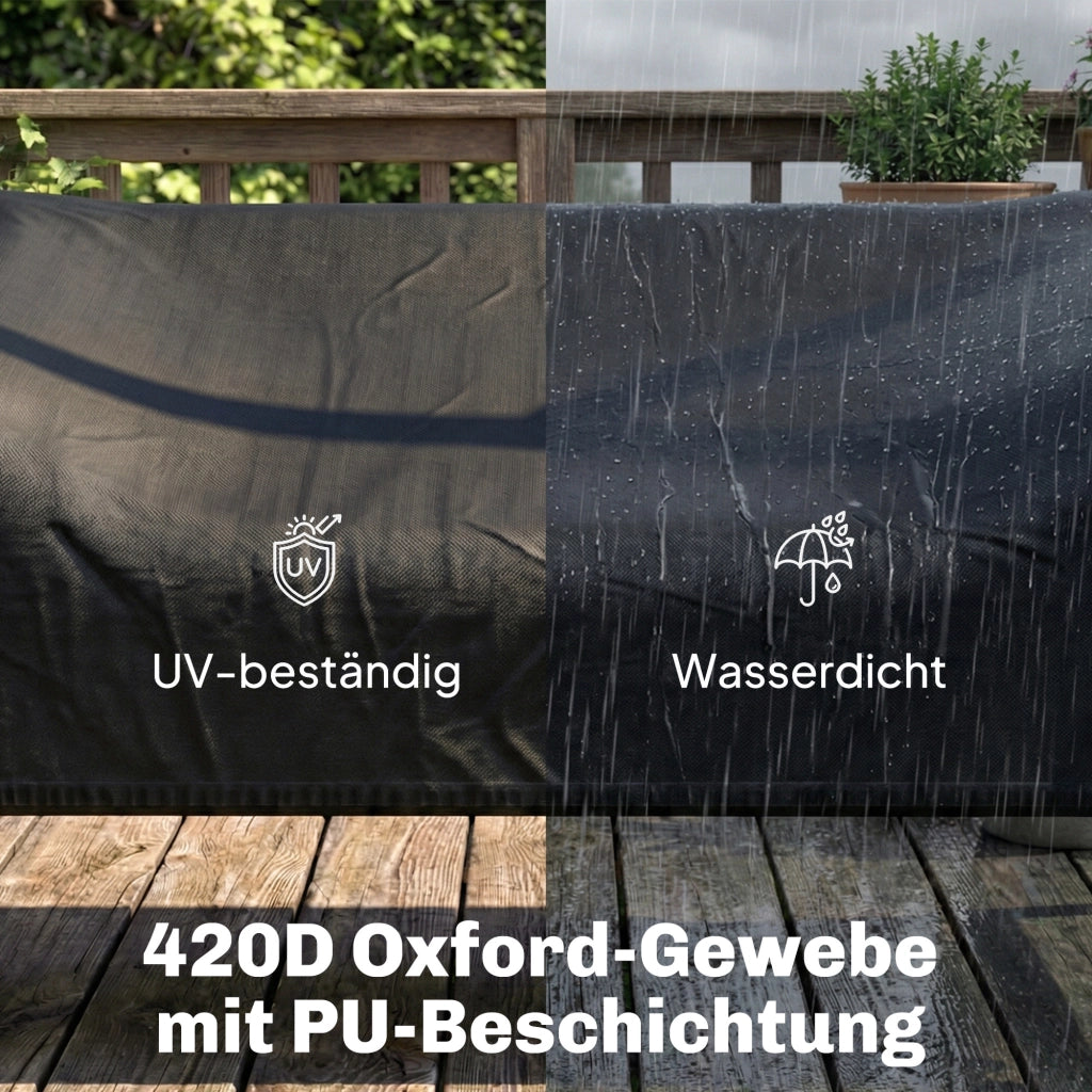 Copertura per dondolo da giardino 2 posti ¨C Xylo ¨C tessuto Oxford 420D impermeabile