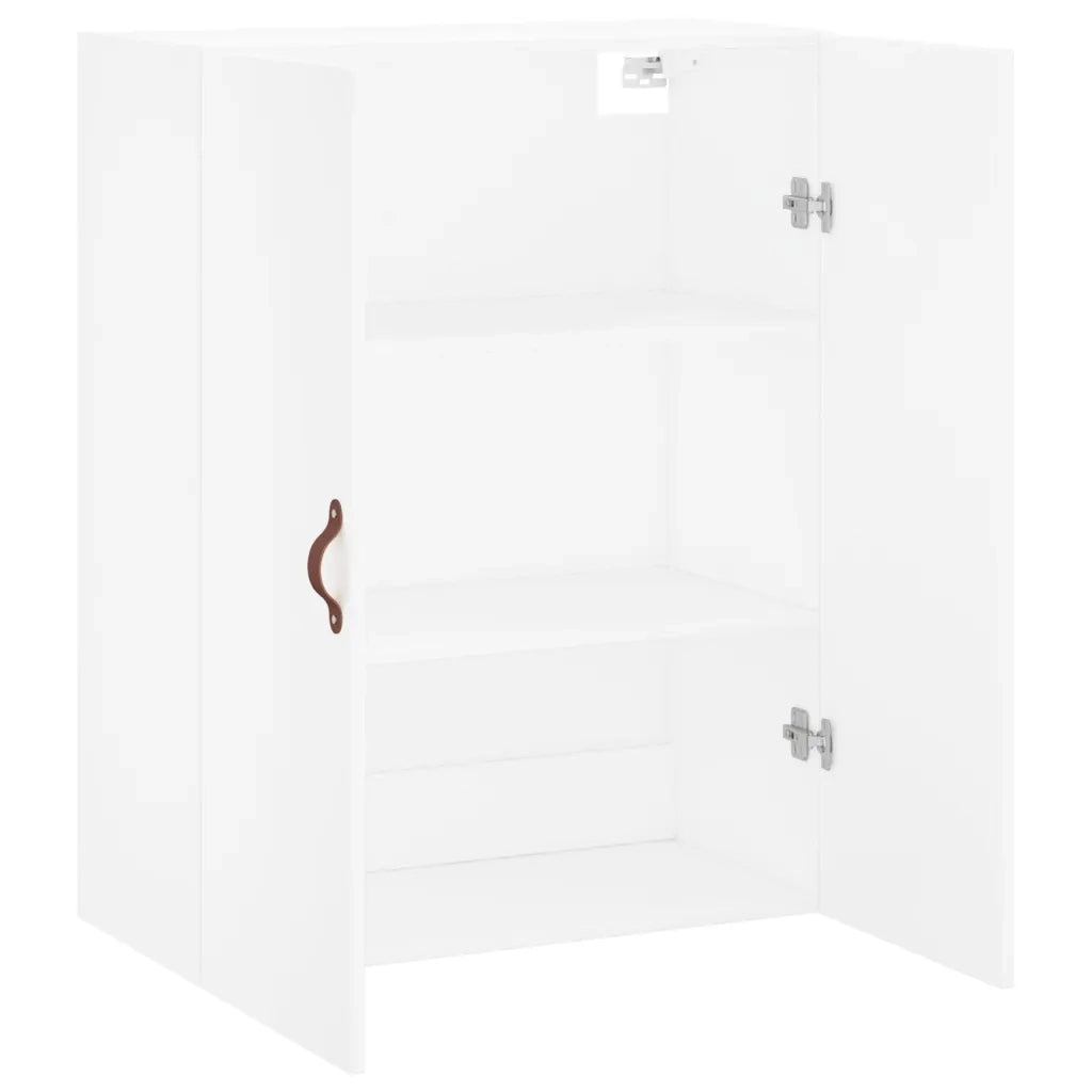 Armadietto a Muro | Mobile a Parete Bianco 69,5x34x90 cm