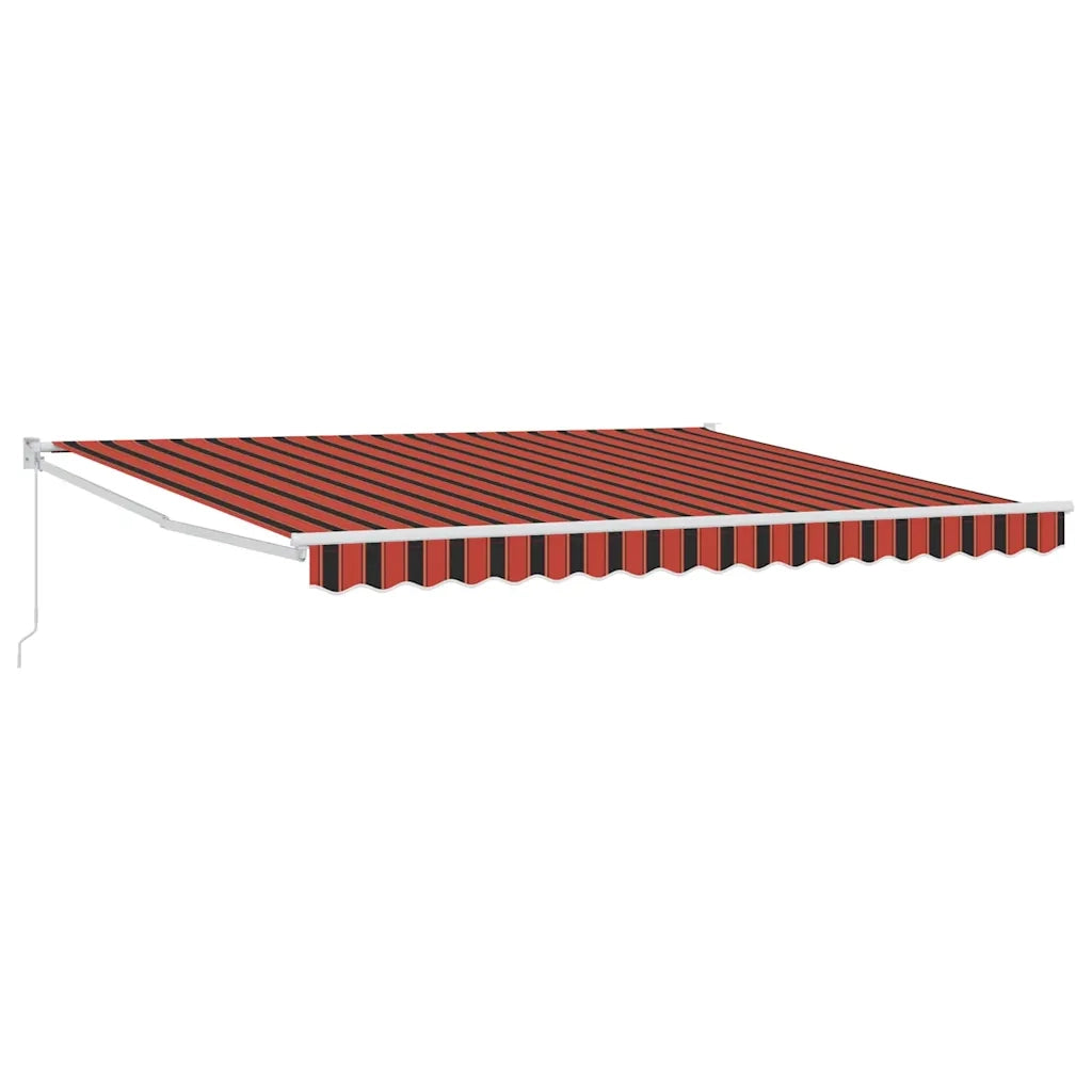 Tenda Retrattile Giallo e Arancione 400 × 350 cm 3330743