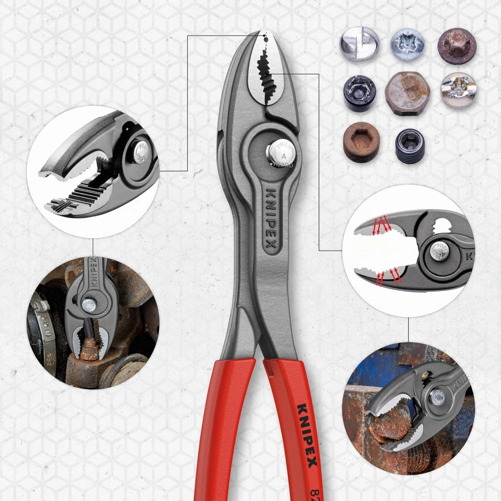 Pinza Presa Frontale 82 Knipex Mm 200