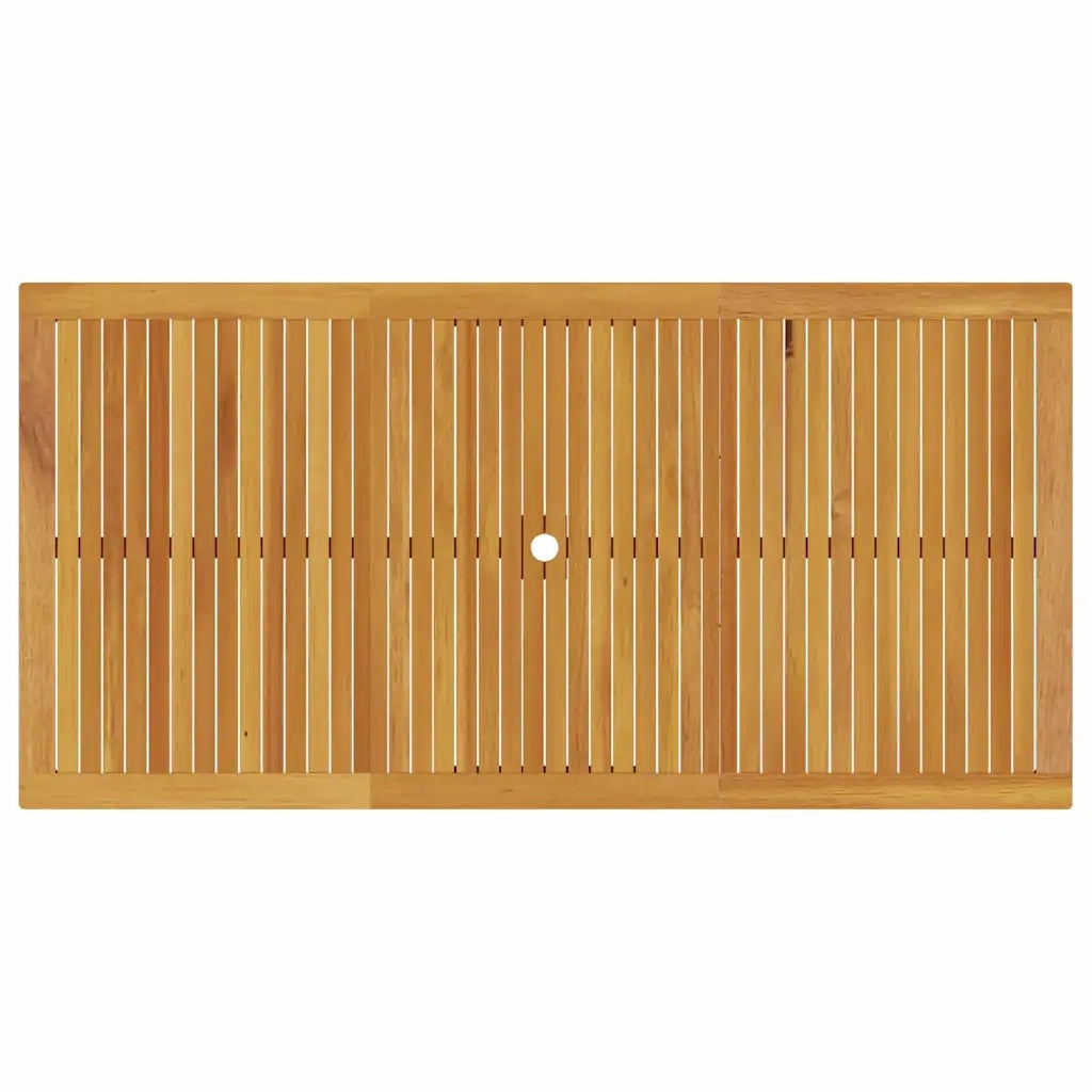 Set da Pranzo per Giardino 7 pcs Marrone 3375647