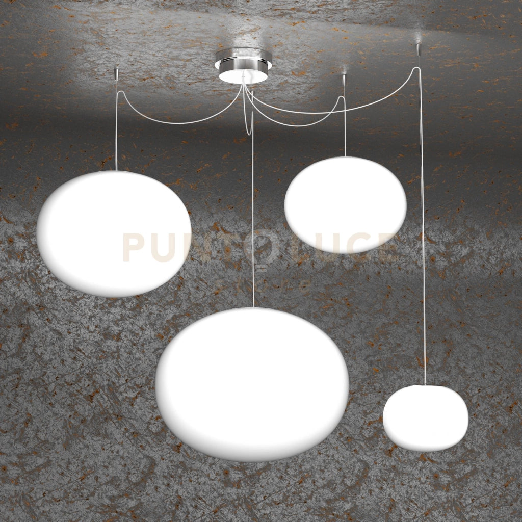 SOFT SOSPENSIONE D.18+28+35+45 4 LUCI 1092-S4-MIX