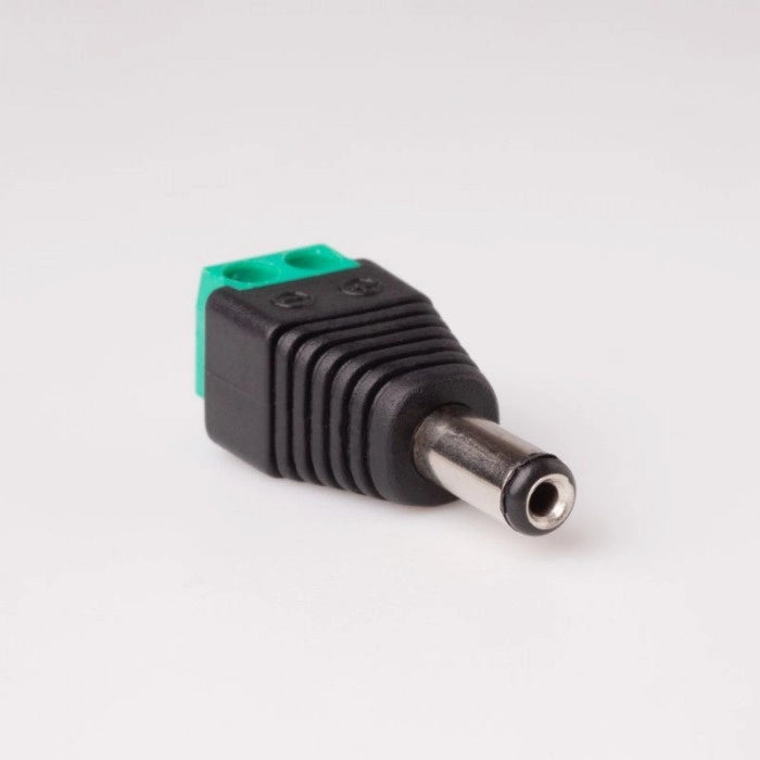 Connettore DC 2.1/5.5 rapido per strip LED mono Ecolight