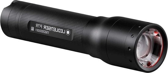 Lanterna LED 1000 lumen ricaricabile con batteria 18650 litio - portata luminosa di 210 m - regolabile - durata massima di 40 ore - inclusa la base magnetica per ricarica e il supporto da parete
