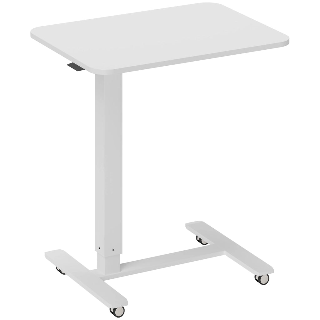 SCRIVANIA Regolabile in altezza 65 x 48 x 70-110 cm Acciaio Bianco