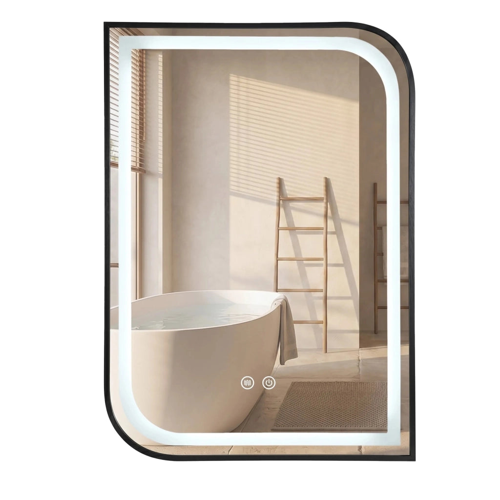 Specchio Led Zone 70x50 Black