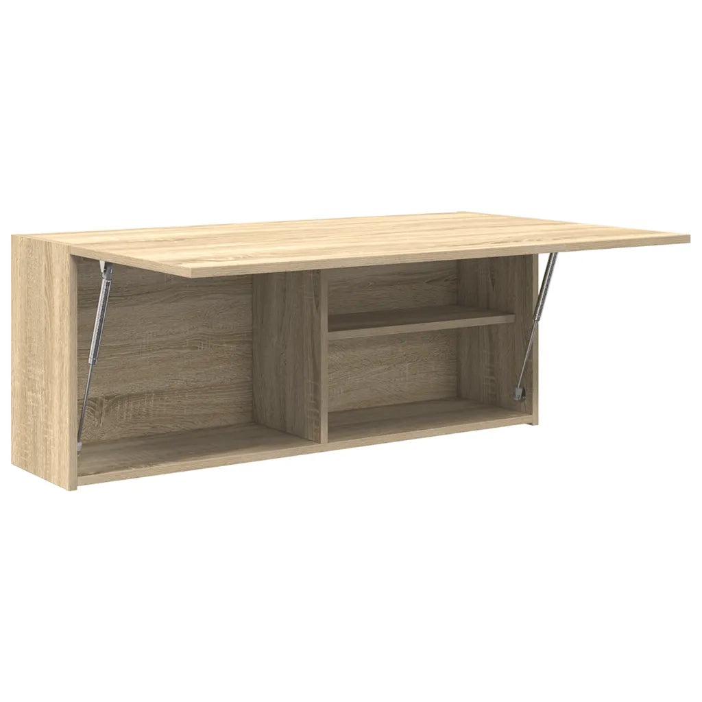 Mobile da Bagno | Armadio da bagno Rovere Sonoma 100x25x40 cm in Truciolato