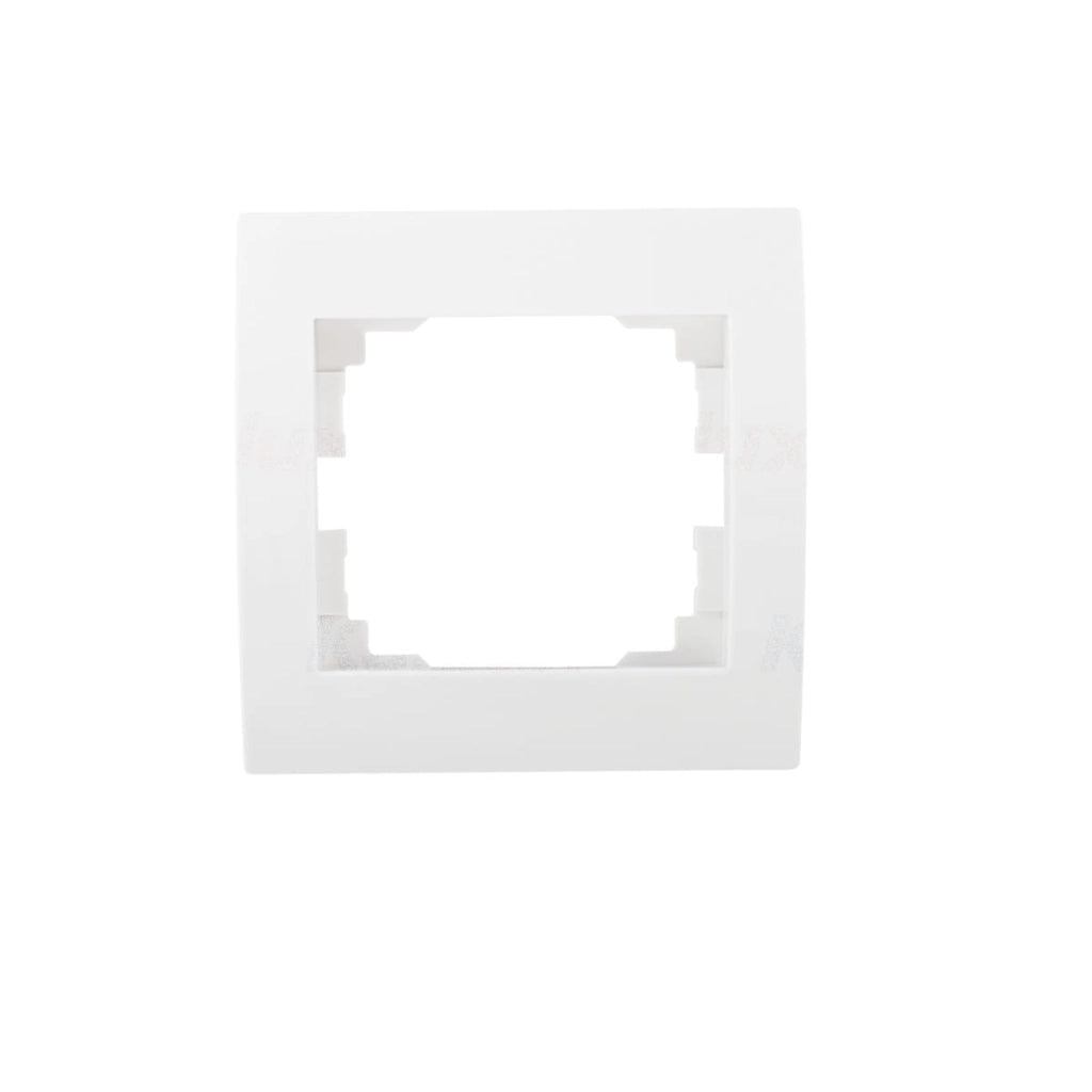 Cornice singola per interruttore Kanlux LOGI bianca 25117