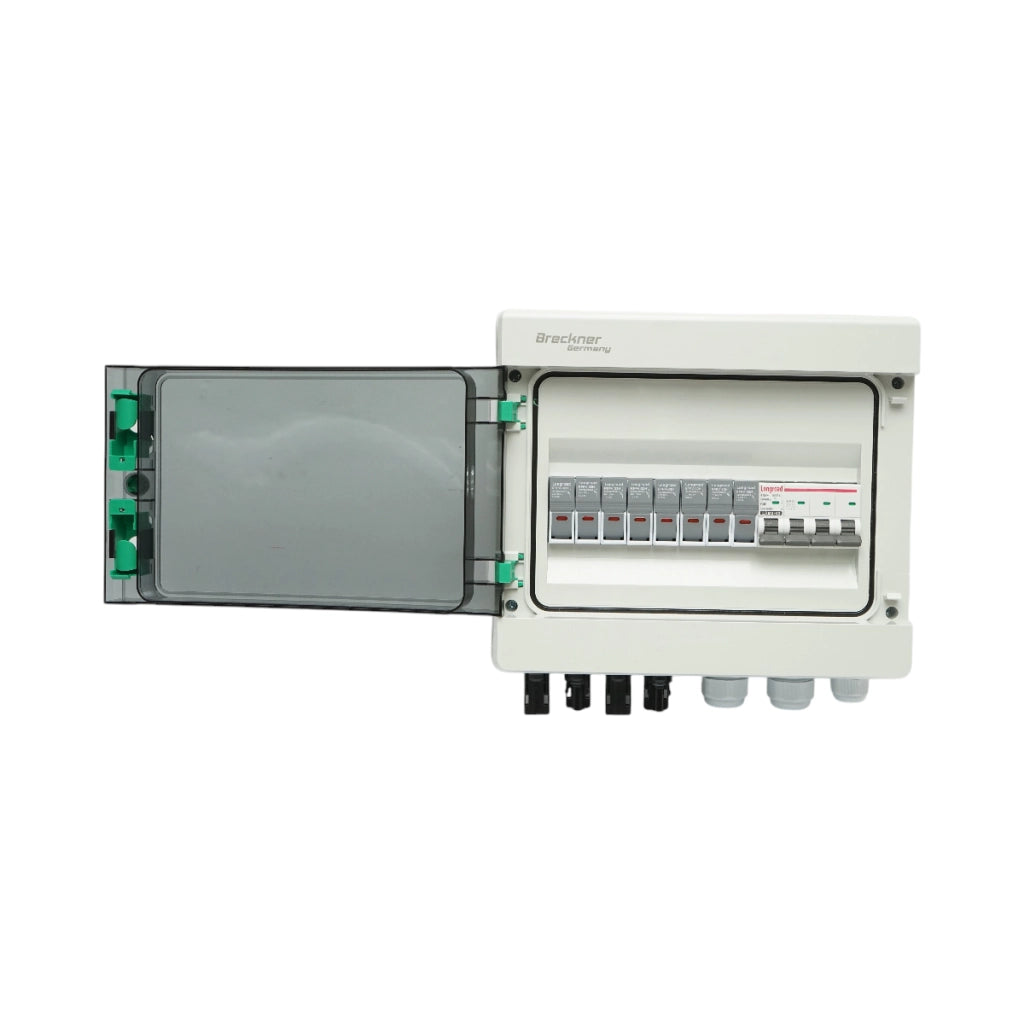 Quadro portafusibili da 12 moduli, dotato di trifase per impianti da 10-20KW Breckner Germany