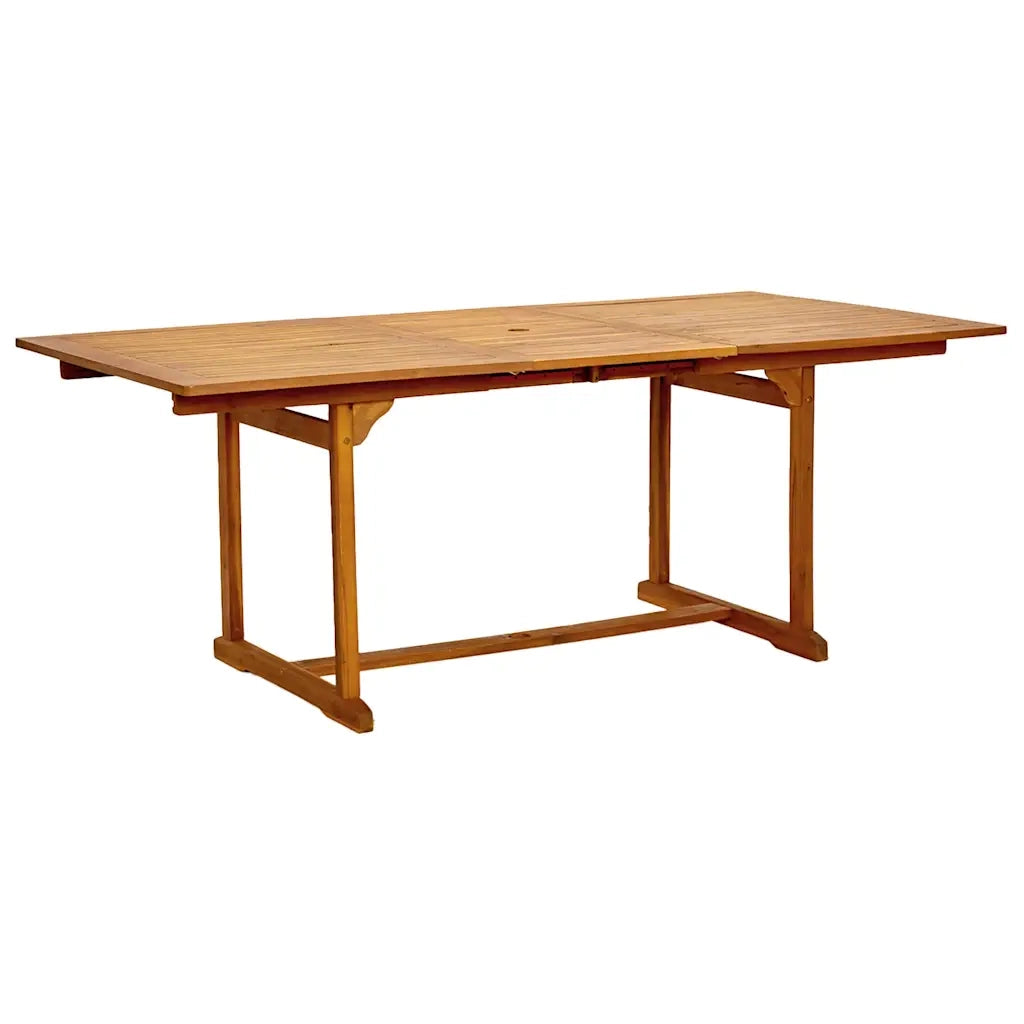 Set Pranzo da Giardino 5pz Legno Massello di Acacia e Textilene 3279302