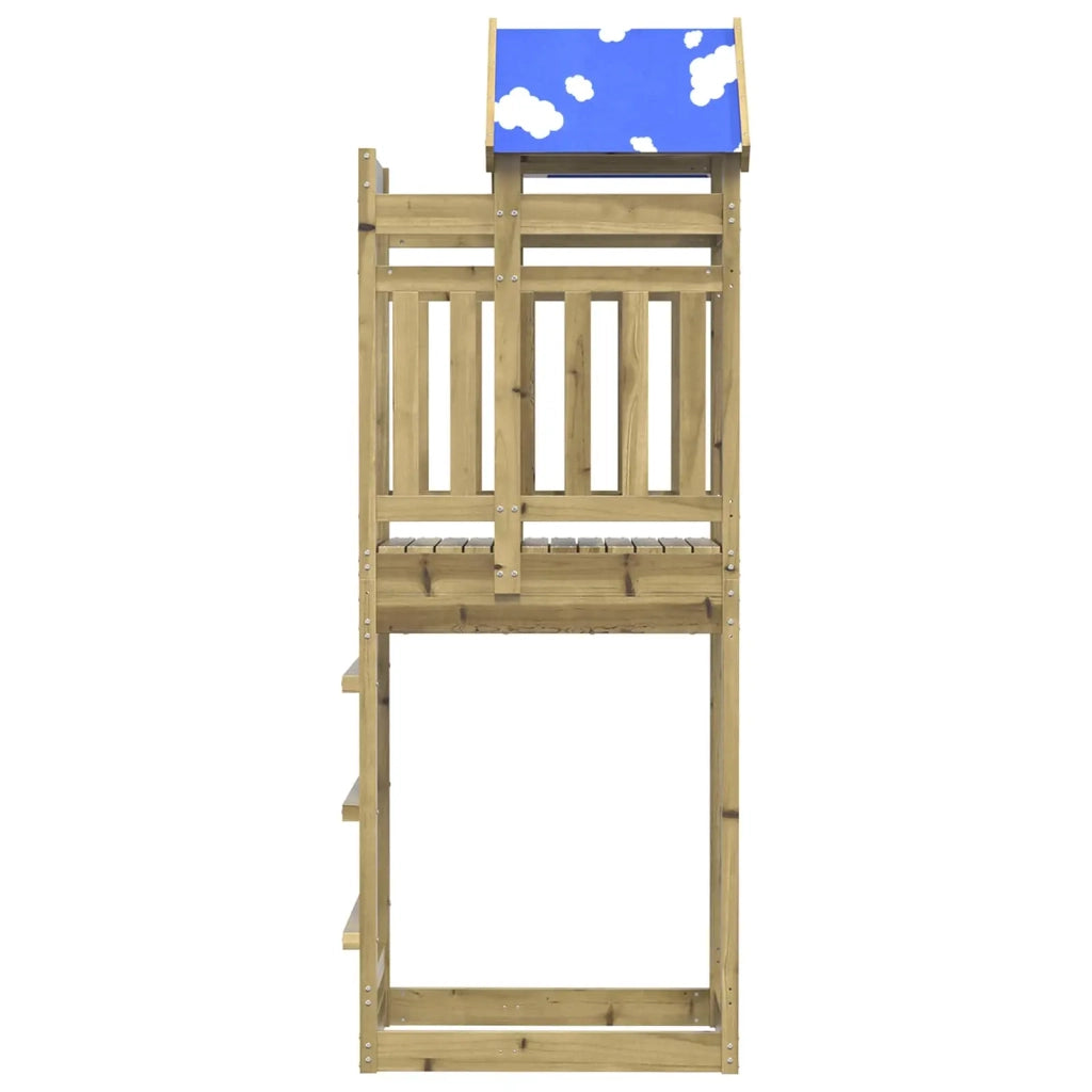 Torre da Gioco Marrone Legno Impregnato Solido 3417192