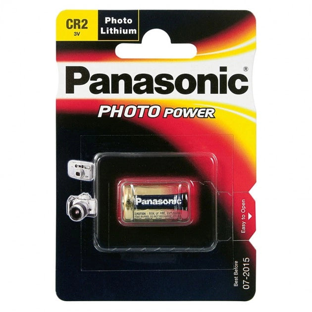 BATTERIA al litio per FOTOGRAFIA CR2 Panasonic 3V