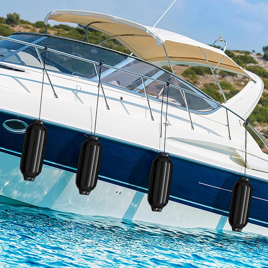Set 4 Parabordi per Barca, Parabordi per Imbarcazioni, Gommonni, Boat Fender