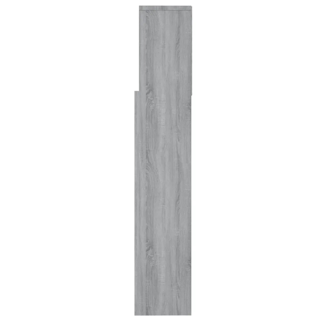 Testiera | Testata con Scomparti Grigio Sonoma 160x19x103,5 cm