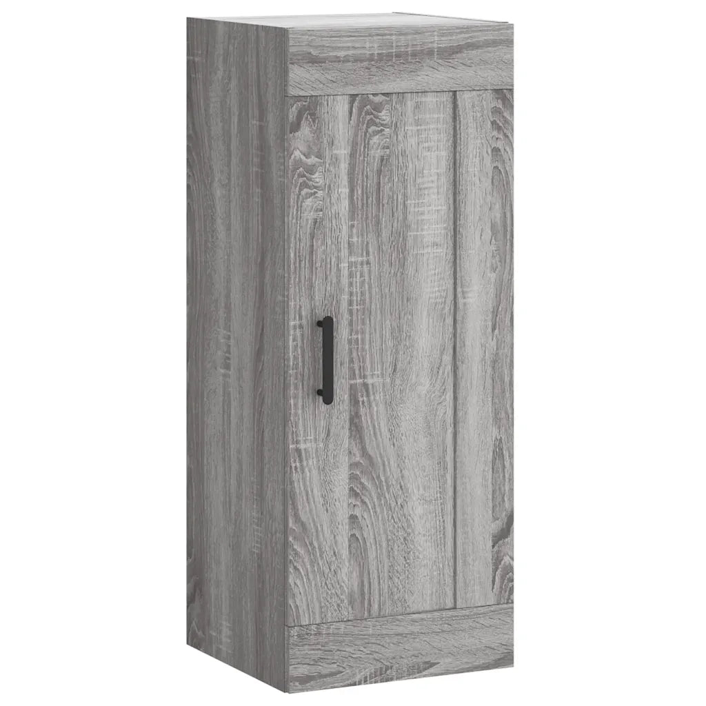 Credenza | Madia | Buffet da pranzo | Armadio da pranzo Grigio Sonoma 34,5x34x180 cm in Legno Multistrato